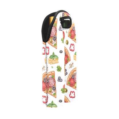 Pizza - 2-Bottle Neoprene Wine Bag 2 Bottle Wine Bag Printed Offshore