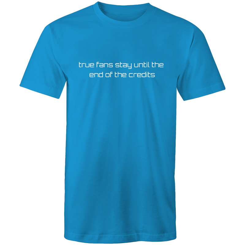 True Fans - Mens T-Shirt Arctic Blue Mens T-shirt Funny Mens