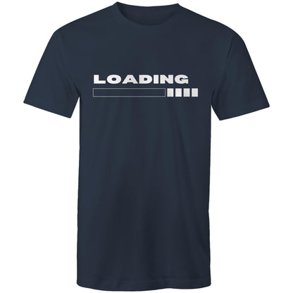 Loading - Mens T-Shirt Navy Mens T-shirt Tech