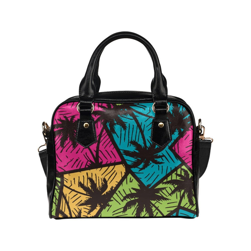 Palm Trees - Shoulder Handbag Shoulder Handbag Plants