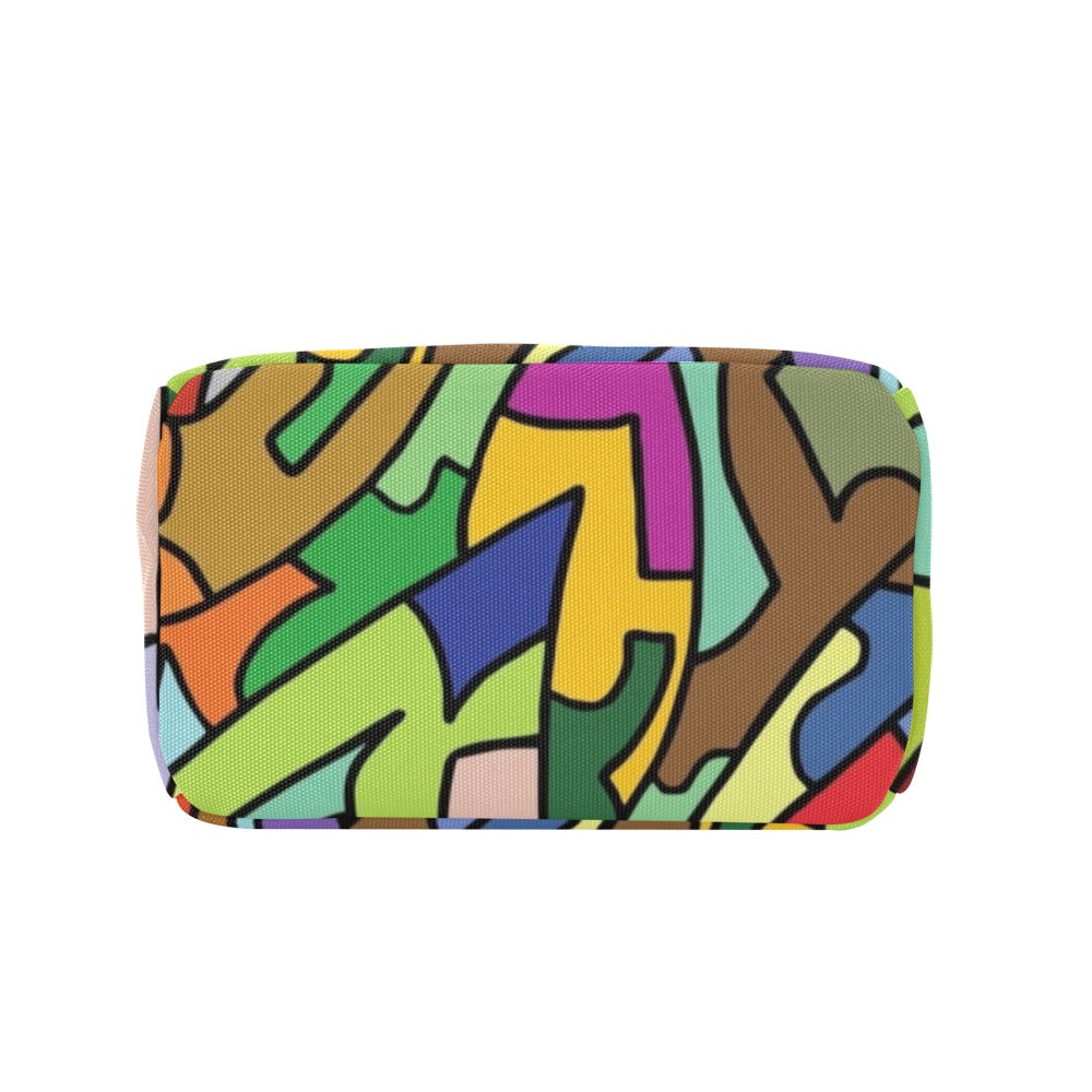 Bright Abstract - Lunch Bag Lunch Bag Printed Offshore