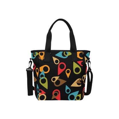 Where Am I - Tote Bag with Shoulder Strap Nylon Tote Bag