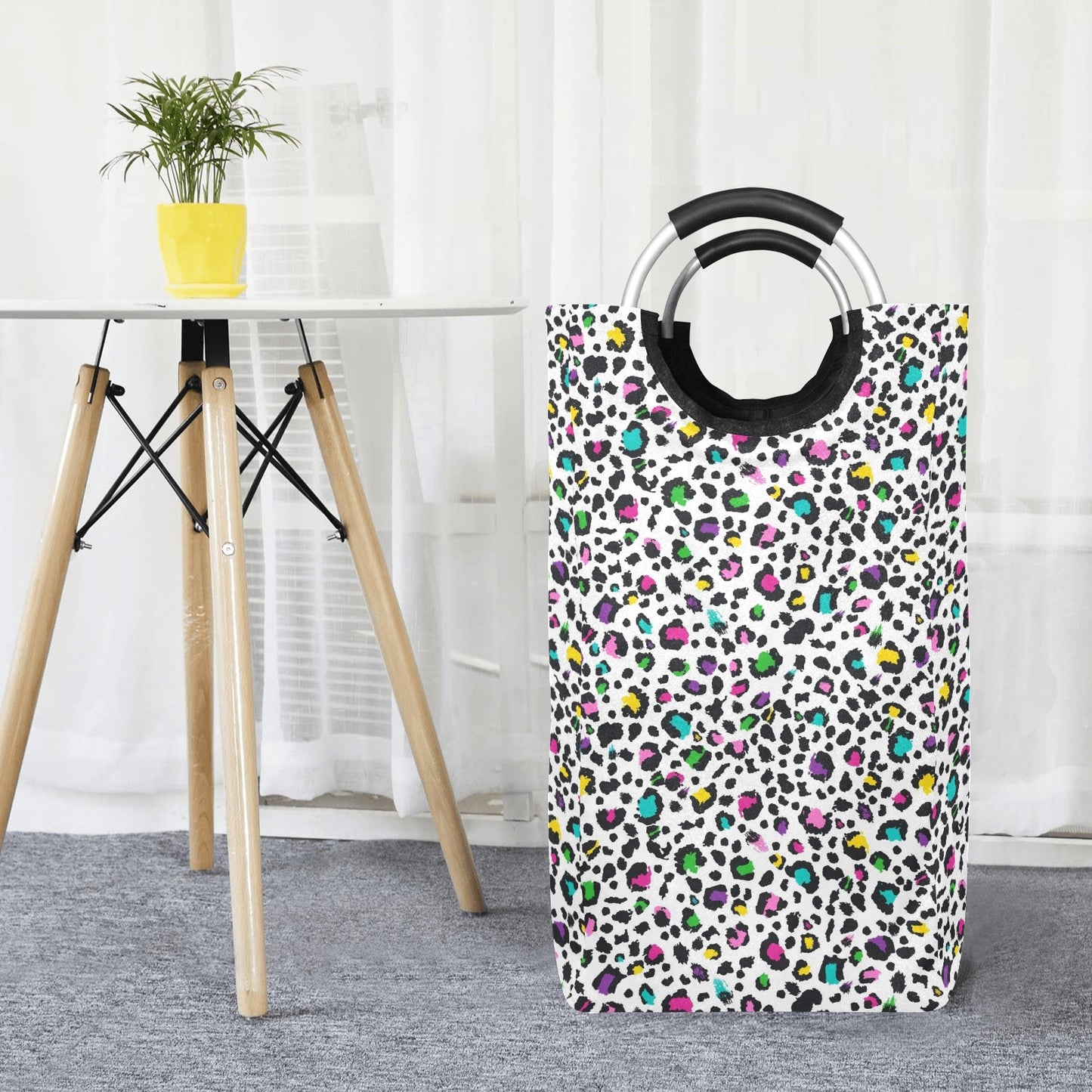 Animal Print In Colour - Square Laundry Bag Square Laundry Bag Printed Offshore