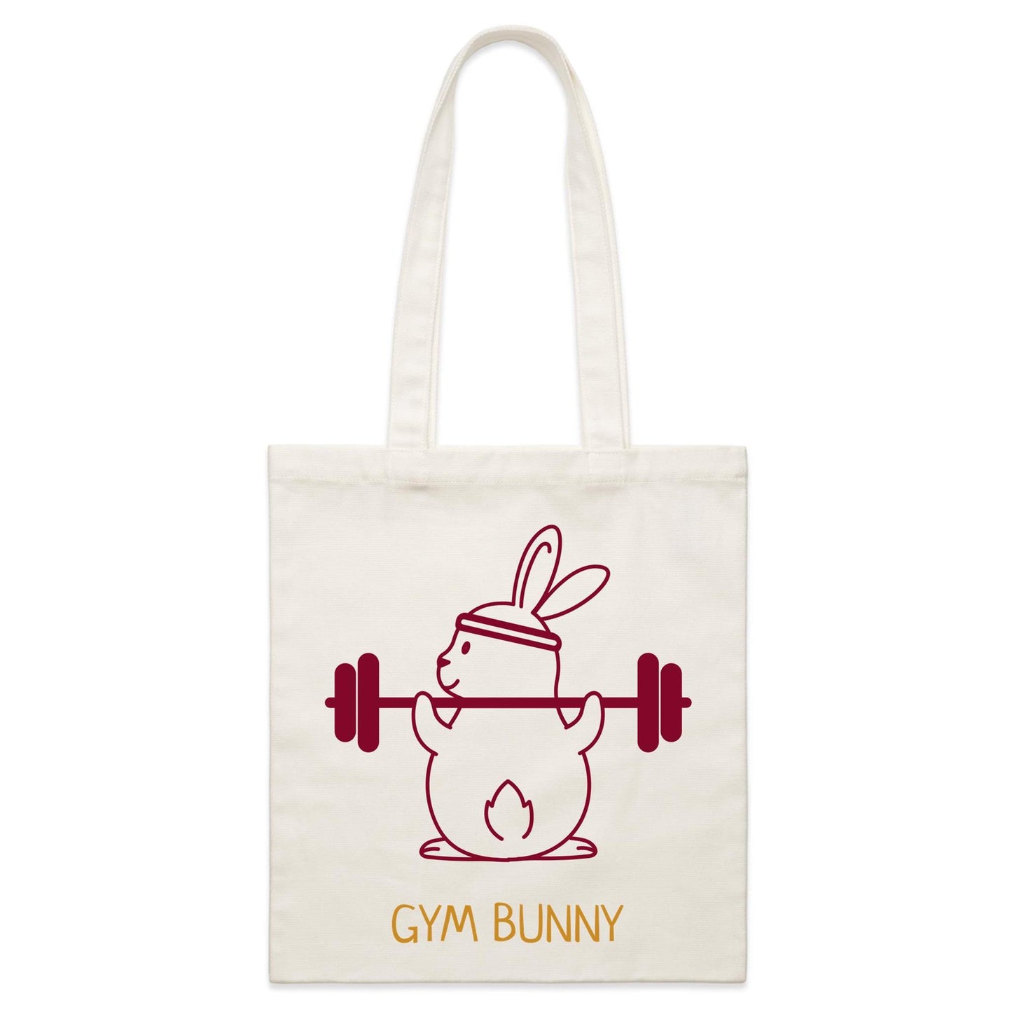 Gym Bunny - Parcel Canvas Tote Bag Default Title Parcel Tote Bag