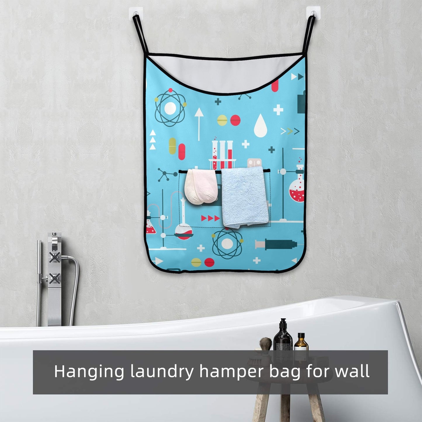 Science Lab - Hanging Laundry Bag Hanging Laundry Bag Printed Offshore