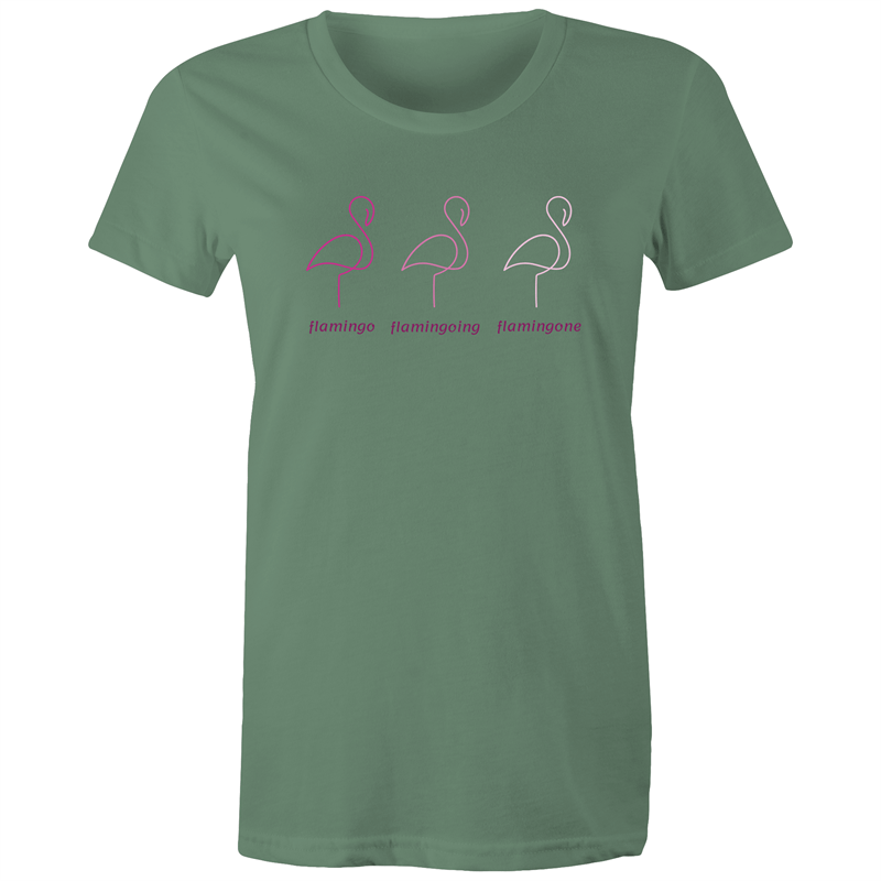 Flamingo - Women's T-shirt Sage Womens T-shirt animal Womens
