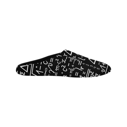 Mathematics - Women's Non-Slip Cotton Slippers Women's Non-Slip Cotton Slippers Maths Printed Offshore Science