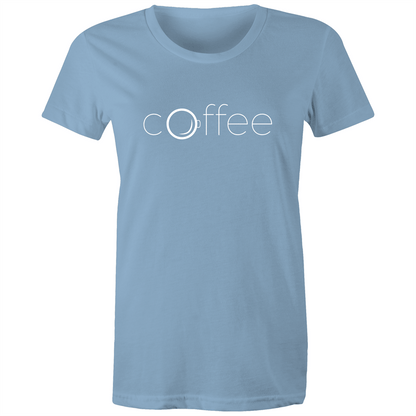Coffee - Women's T-shirt Carolina Blue Womens T-shirt Coffee Womens