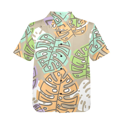 Colour Leaves - Mens Hawaiian Shirt Mens Hawaiian Shirt