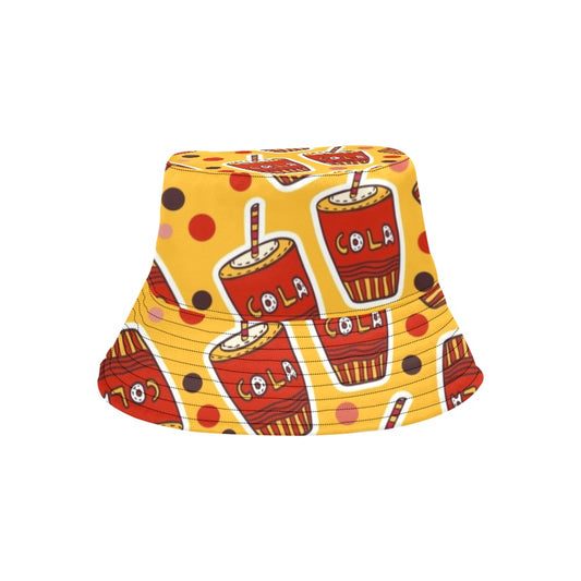 Cola - Bucket Hat for Men All Over Print Bucket Hat for Men Food Printed Offshore