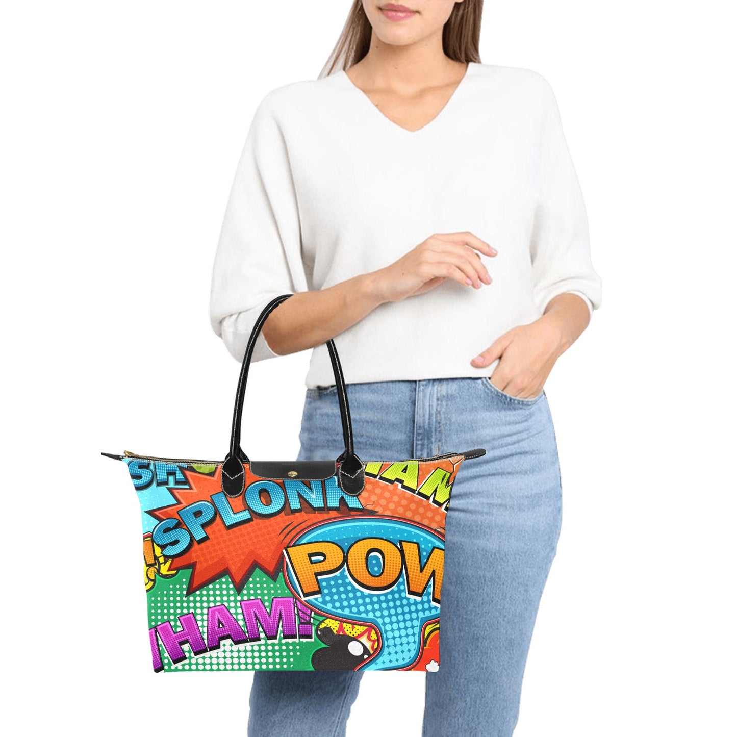 Comic Book 2 - Single-Shoulder Handbag Single Shoulder Handbag Printed Offshore