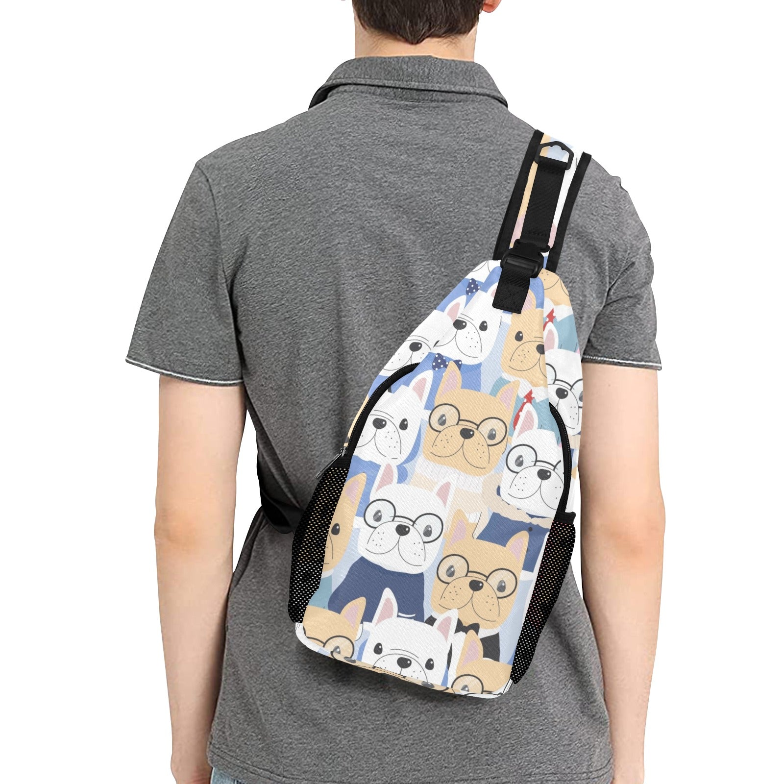 Dog Crowd - Cross-Body Chest Bag Cross-Body Chest Bag