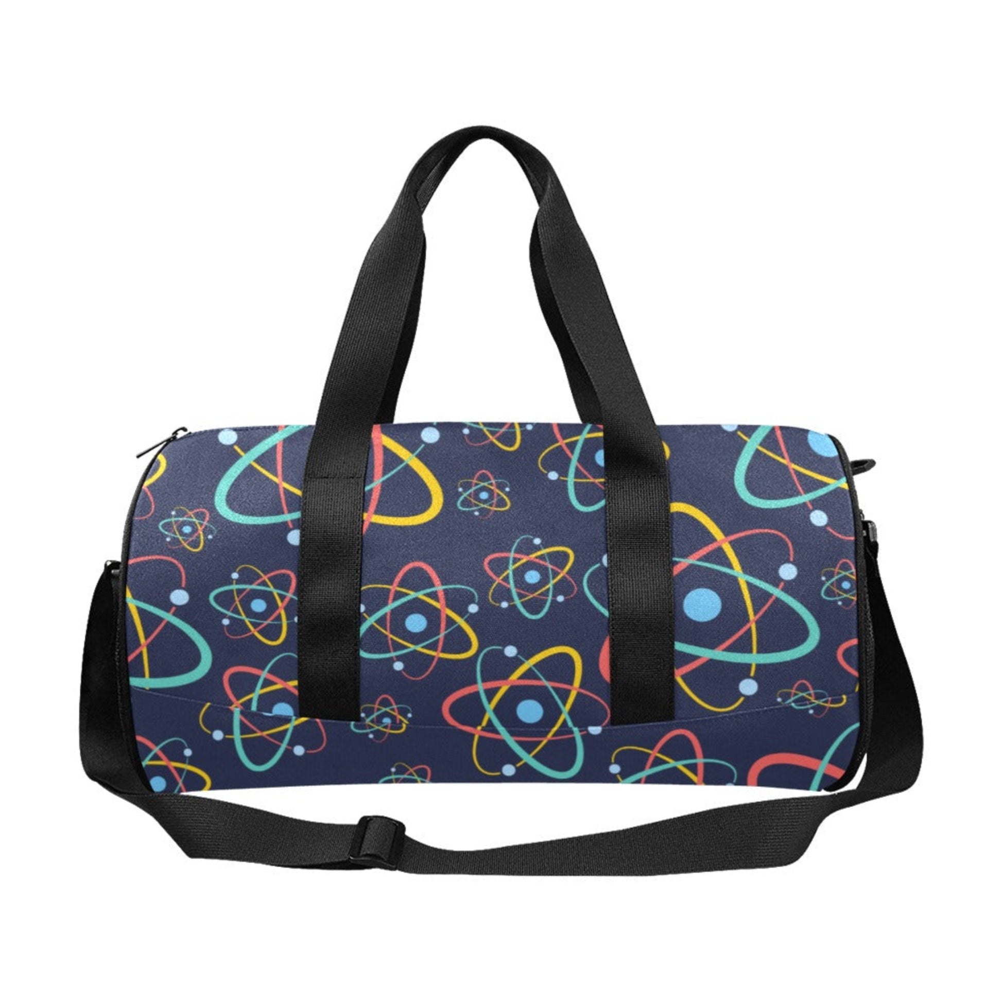 Atoms - Round Duffle Bag Round Duffle Bag