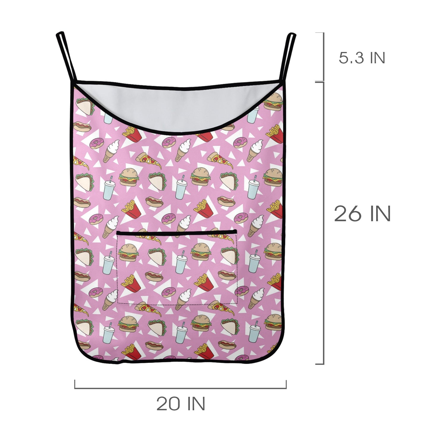 Fast Food - Hanging Laundry Bag Hanging Laundry Bag Printed Offshore