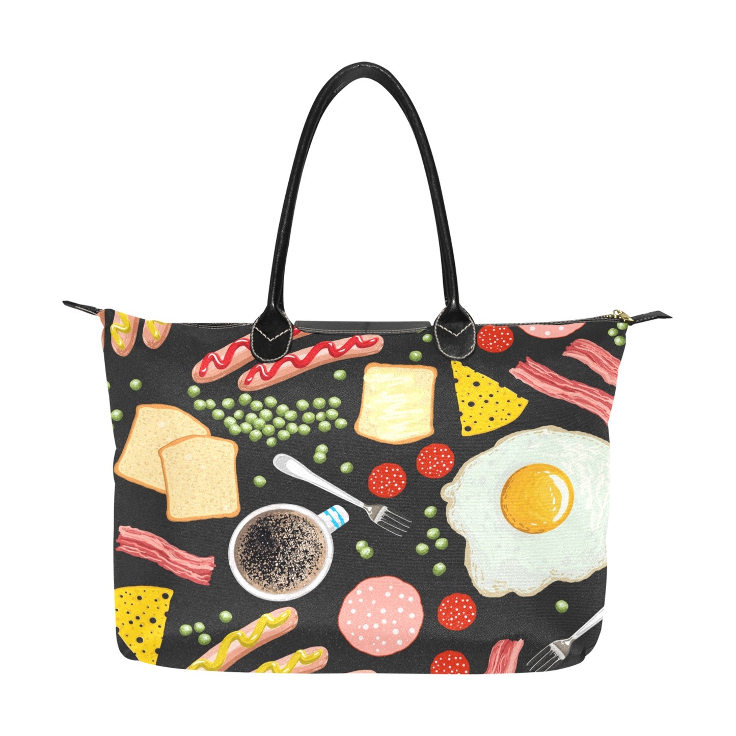 Breakfast Food - Single-Shoulder Handbag Single Shoulder Handbag Printed Offshore