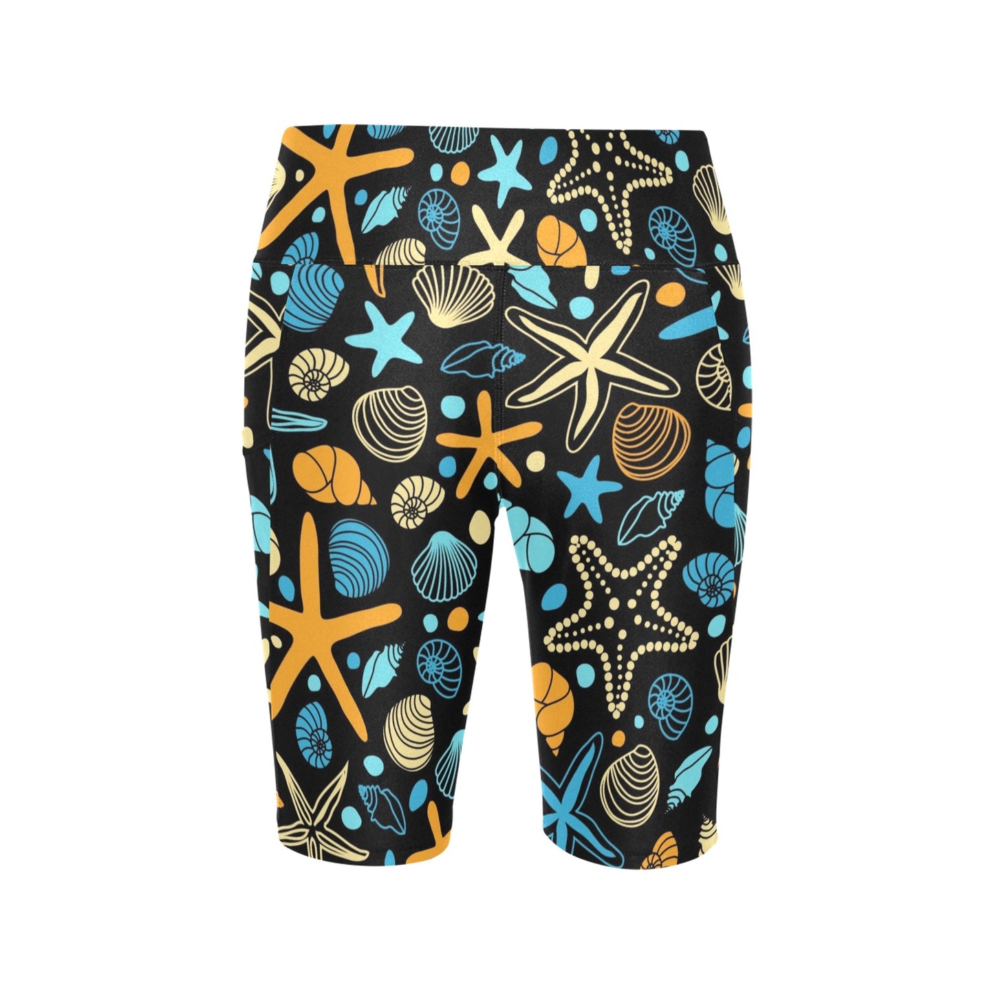 Starfish And Shells - Women's Bike Shorts Womens Bike Shorts Summer