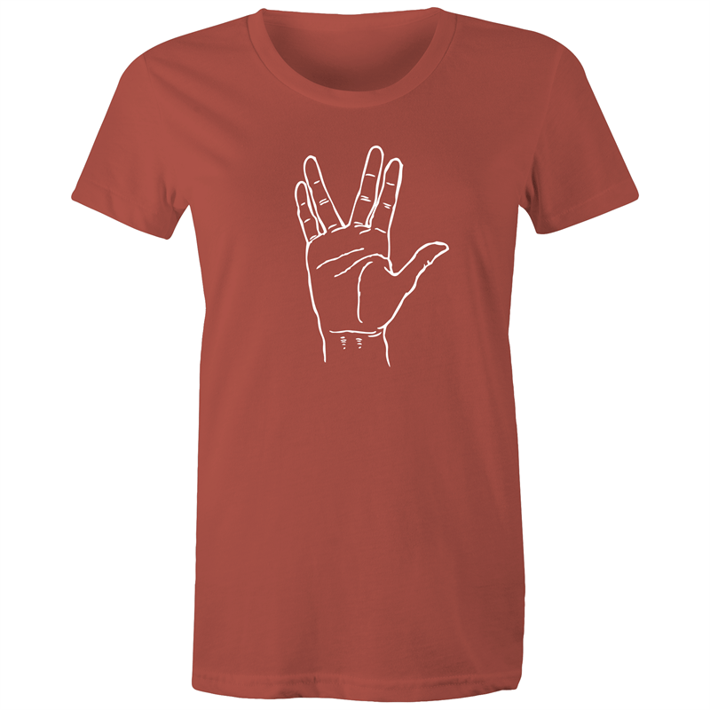 Greetings - Women's T-shirt Coral Womens T-shirt Sci Fi Womens