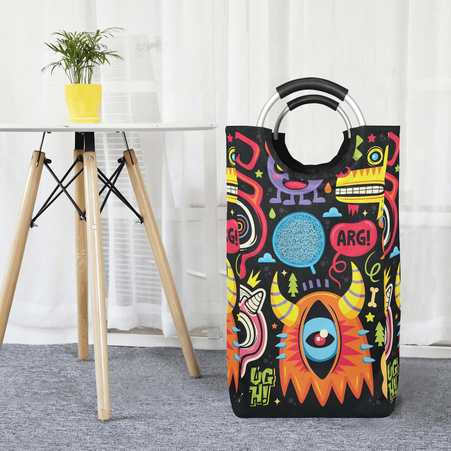 Monster Kids - Square Laundry Bag Square Laundry Bag Printed Offshore