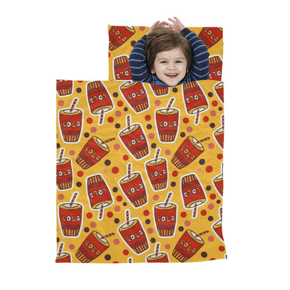 Cola - Kids' Sleeping Bag Kids Sleeping Bag Food Printed Offshore