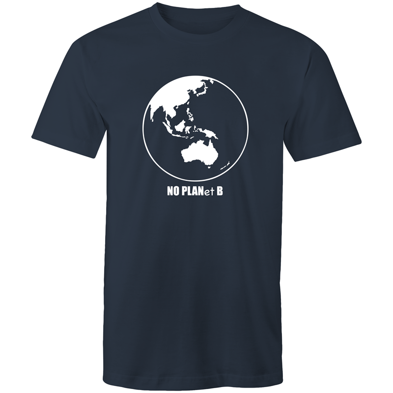 No Planet B - Mens T-Shirt Navy Mens T-shirt Environment Mens