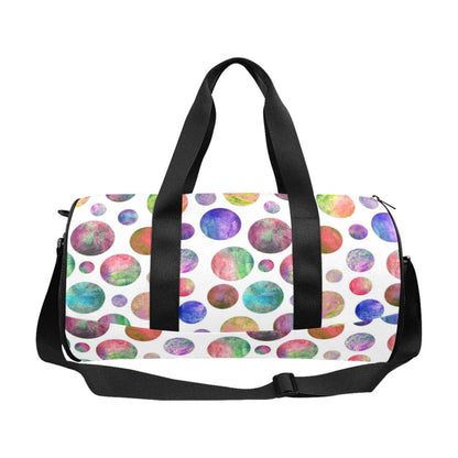 Watercolour Planets - Round Duffle Bag Round Duffle Bag