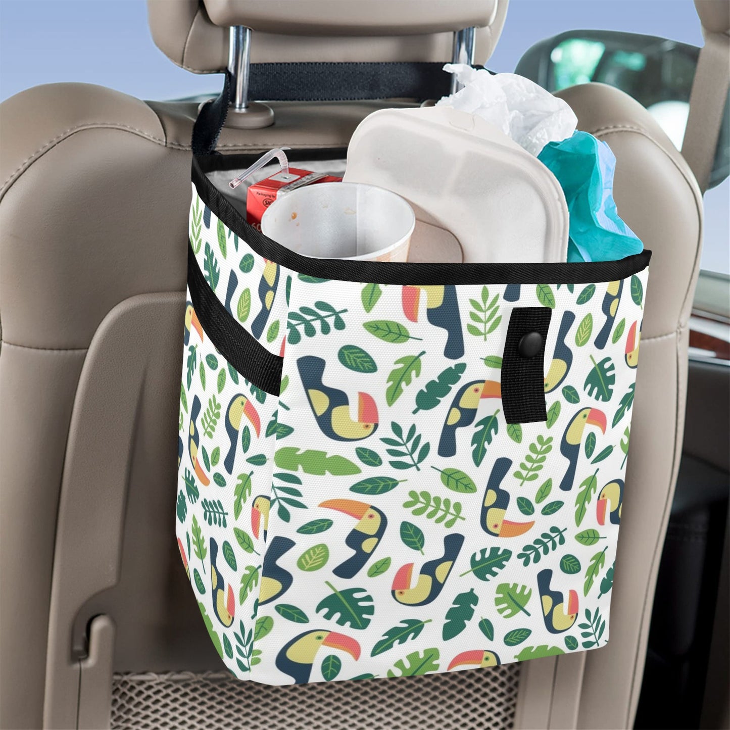 Toucans - Car Trash Bag Car Trash Bag Printed Offshore