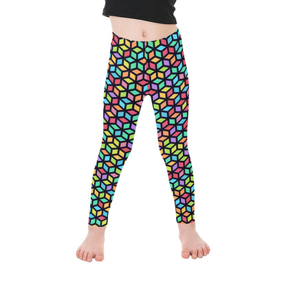 Tesselate - Kid's Ankle Length Leggings Kids Leggings Printed Offshore