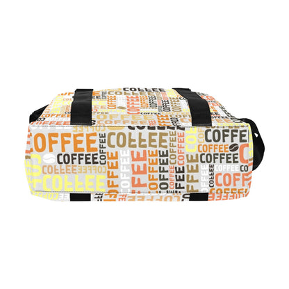Coffee - Square Duffle Bag Square Duffle Bag
