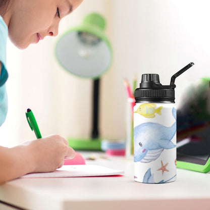 Under The Sea - Kids Water Bottle with Chug Lid (12 oz) Kids Water Bottle with Chug Lid