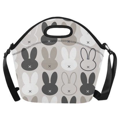 Bunny - Neoprene Lunch Bag/Large Neoprene Lunch Bag/Large animal