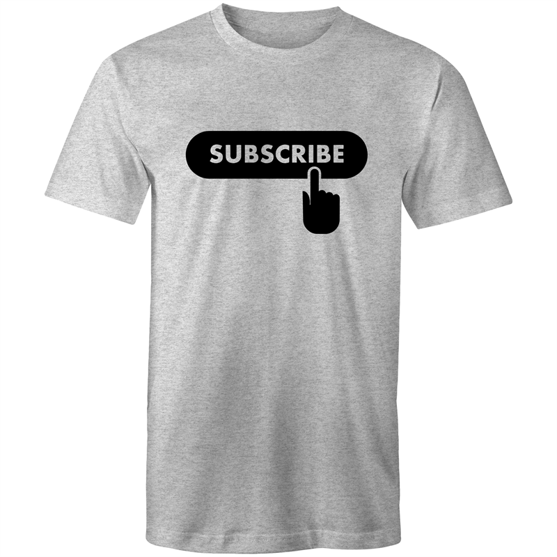 Subscribe - Mens T-Shirt Mens T-shirt Funny Mens