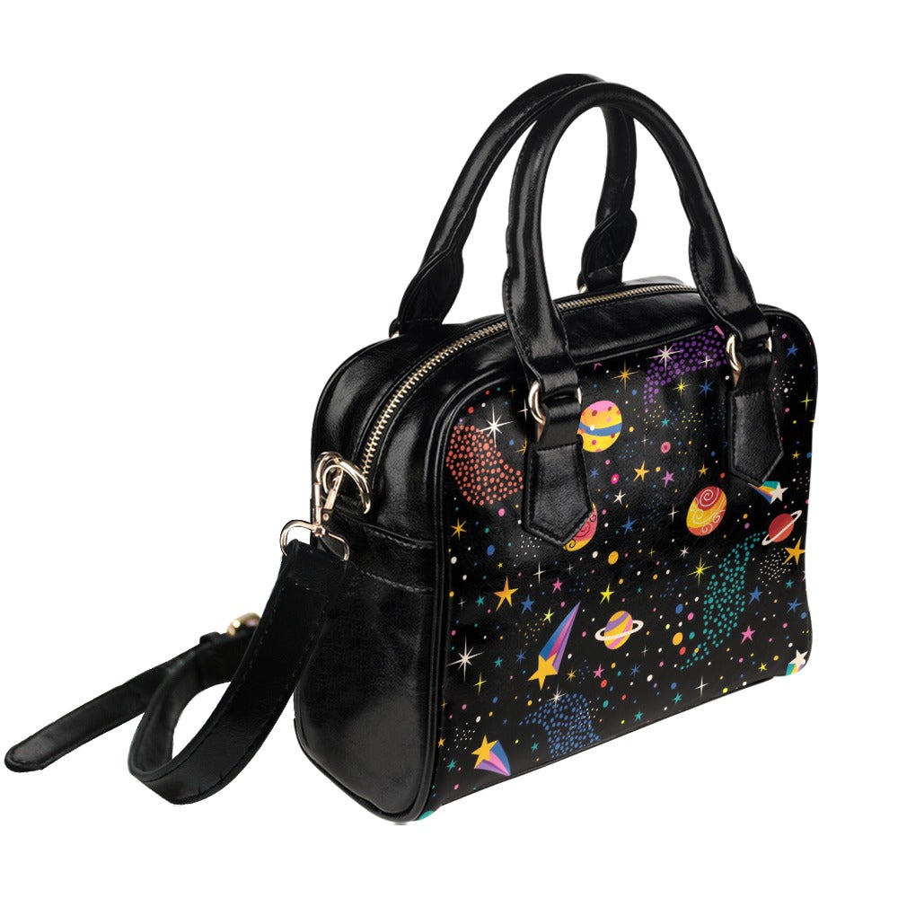 Colourful Space - Shoulder Handbag Shoulder Handbag Space