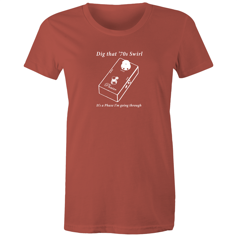 It's A Phase - Women's T-shirt Coral Womens T-shirt Music Womens