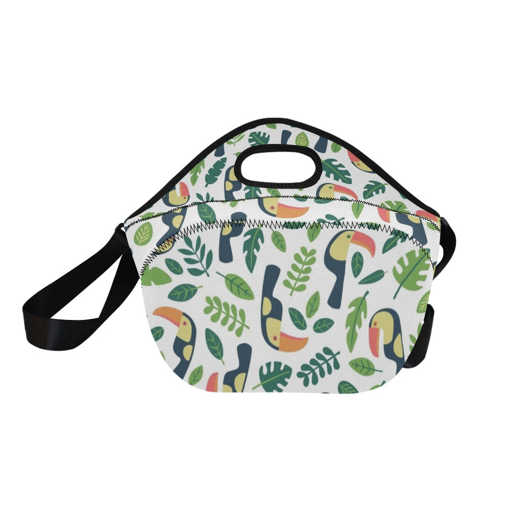 Toucans - Neoprene Lunch Bag/Large Neoprene Lunch Bag/Large animal Printed Offshore