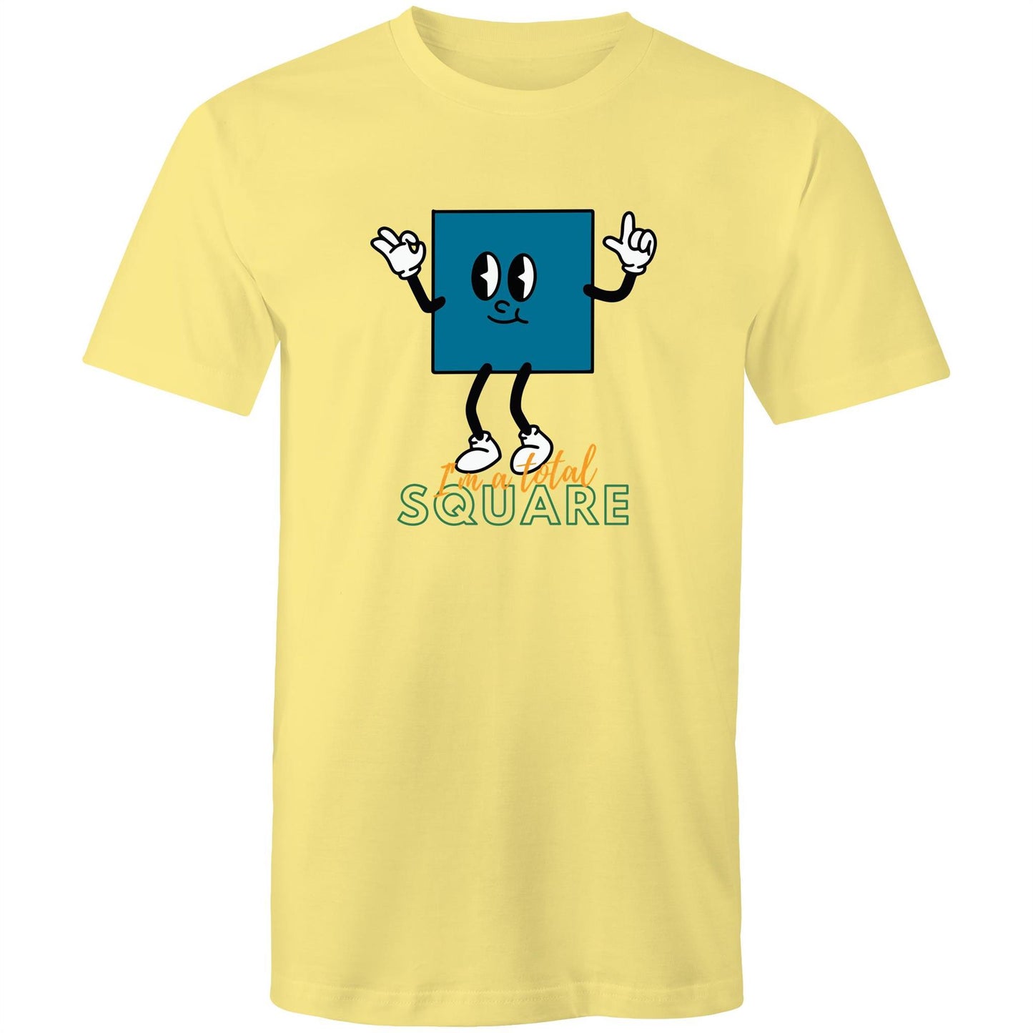 I'm A Total Square - Mens T-Shirt Lemon Mens T-shirt Funny Science