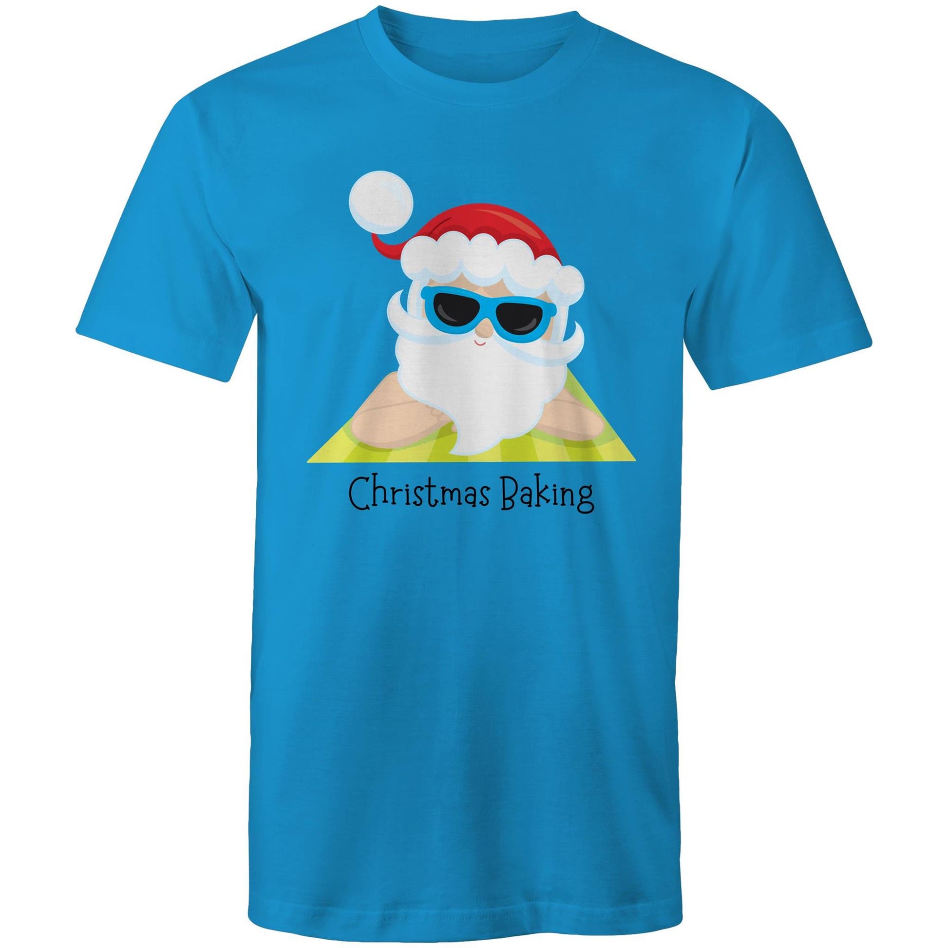 Christmas Baking - Mens T-Shirt Arctic Blue Christmas Mens T-shirt Merry Christmas