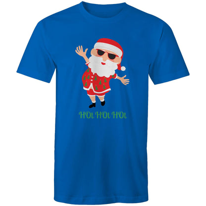 HOt HOt HOt - Mens T-Shirt Bright Royal Christmas Mens T-shirt Merry Christmas