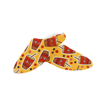 Cola - Women's Non-Slip Cotton Slippers Women's Non-Slip Cotton Slippers Food Printed Offshore