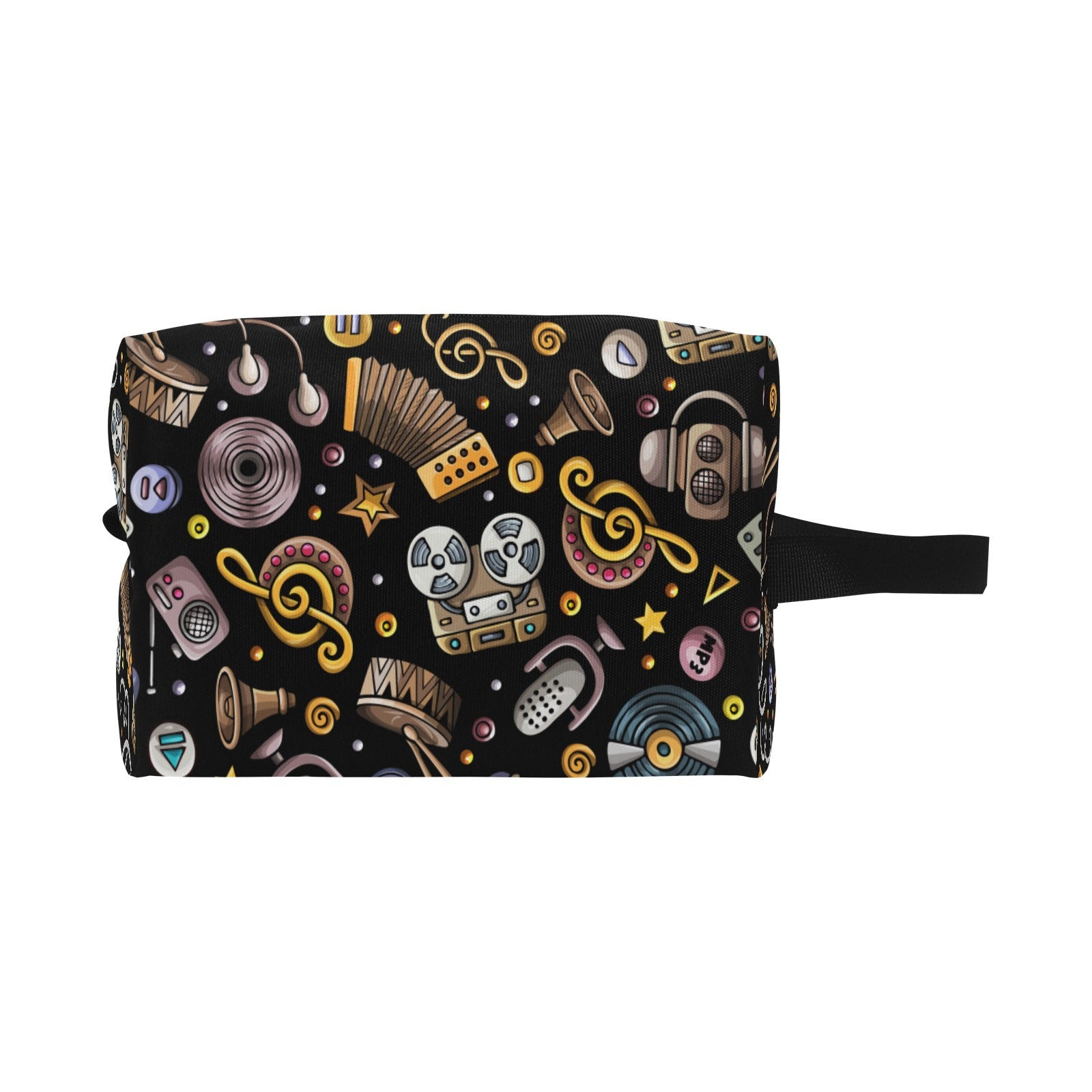 Retro Music Mix - Wash Bag Wash Bag Printed Offshore