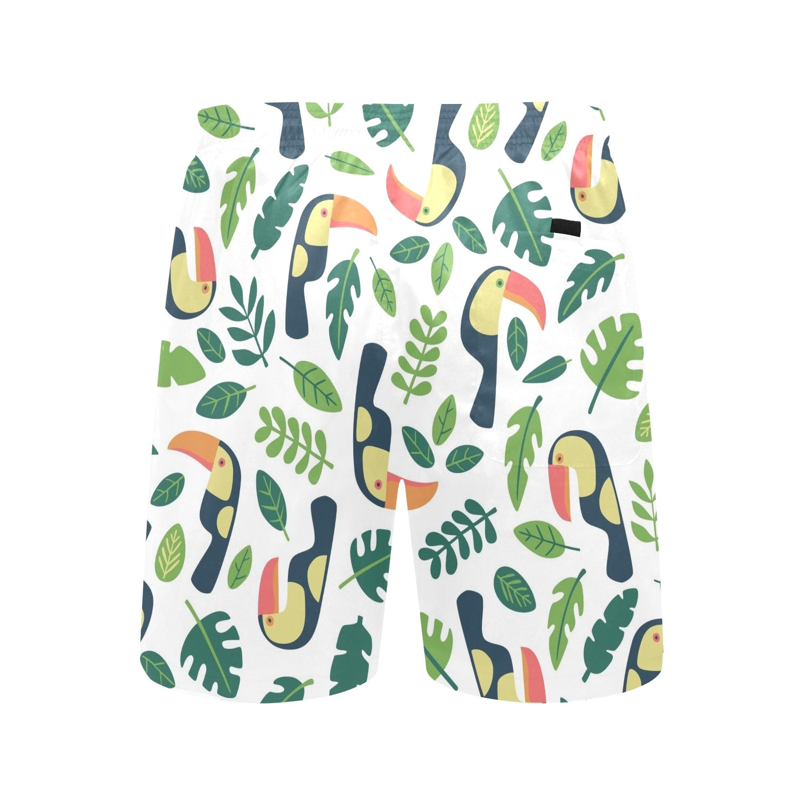 Toucans - Men's Mid-Length Beach Shorts Men's Mid-Length Beach Shorts animal Printed Offshore