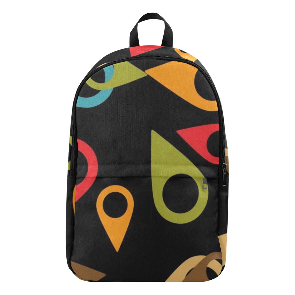 Where Am I - Fabric Backpack for Adult Adult Casual Backpack