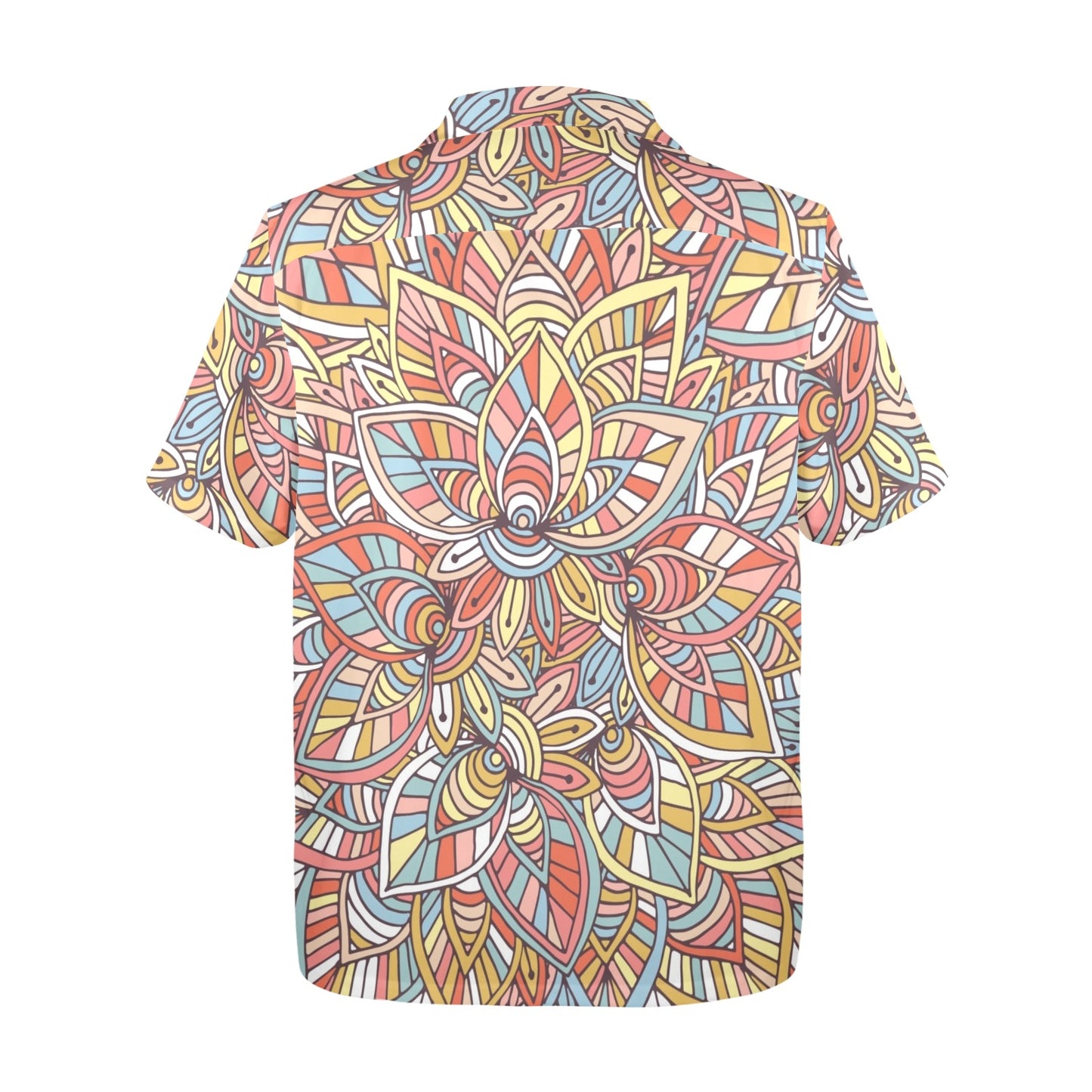 Colour Floral - Mens Hawaiian Shirt Mens Hawaiian Shirt