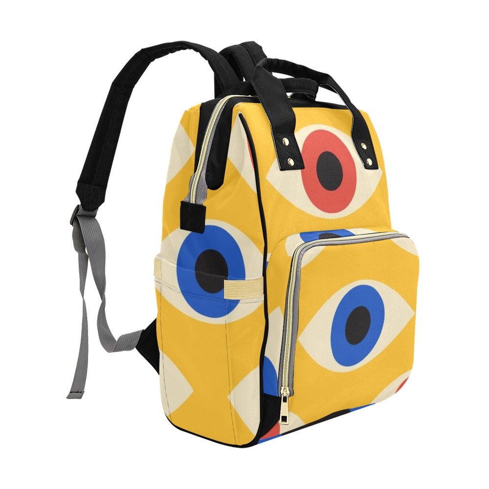 Eyes on Yellow - Multi-Function Backpack Multifunction Backpack