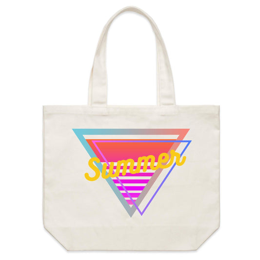 80's Summer - Shoulder Canvas Tote Bag Default Title Shoulder Tote Bag