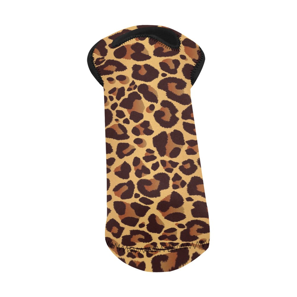 Leopard Print - Neoprene Wine Bag Wine Bag Printed Offshore