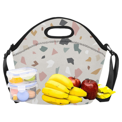Terrazzo - Neoprene Lunch Bag/Large Neoprene Lunch Bag/Large