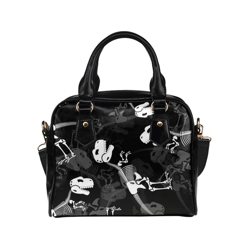 Dinosaur Skeleton - Shoulder Handbag Shoulder Handbag animal Printed Offshore