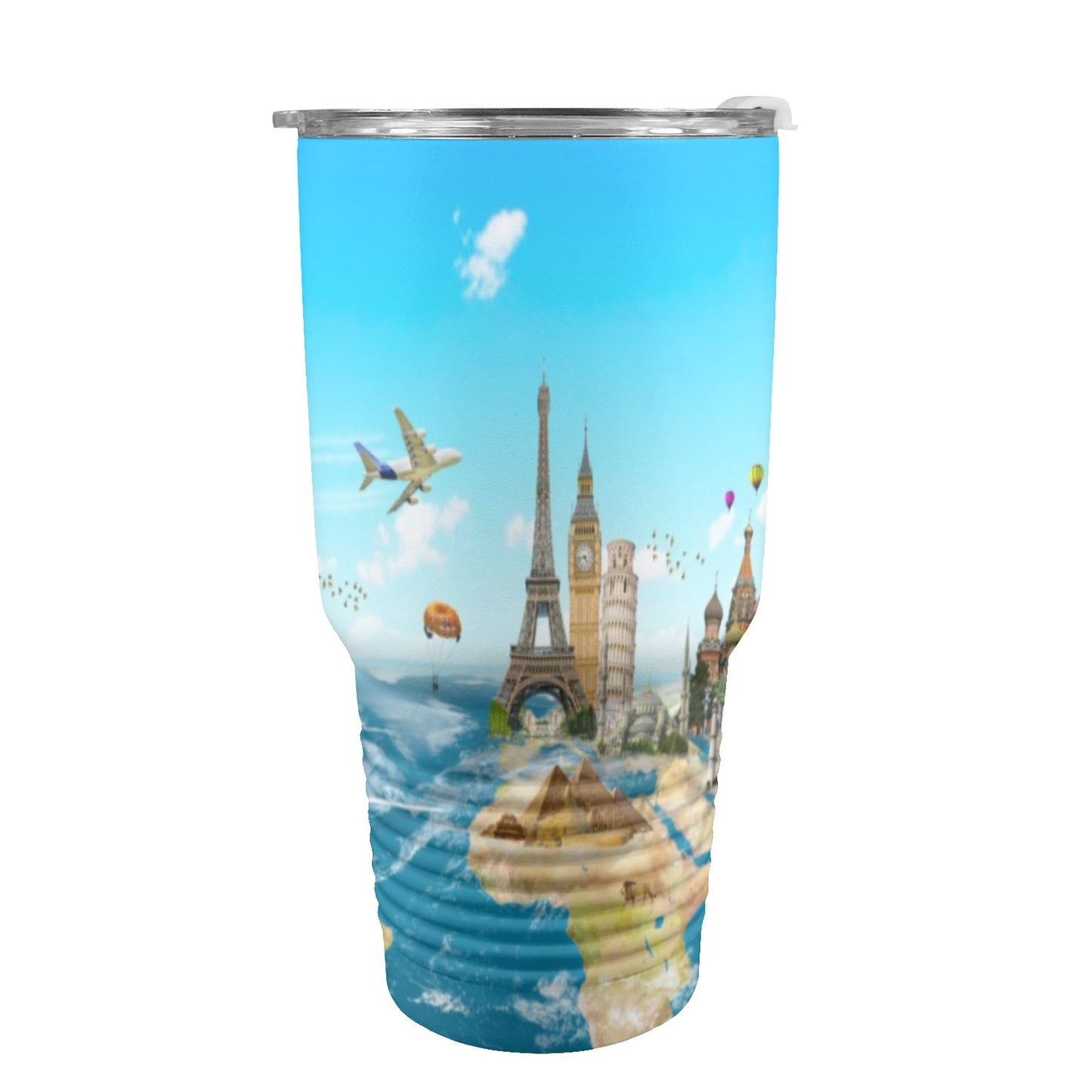 It's A Small World - 30oz Insulated Stainless Steel Mobile Tumbler 30oz Insulated Stainless Steel Mobile Tumbler Printed Offshore