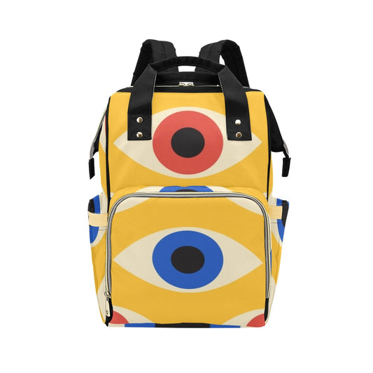 Eyes on Yellow - Multi-Function Backpack Multifunction Backpack