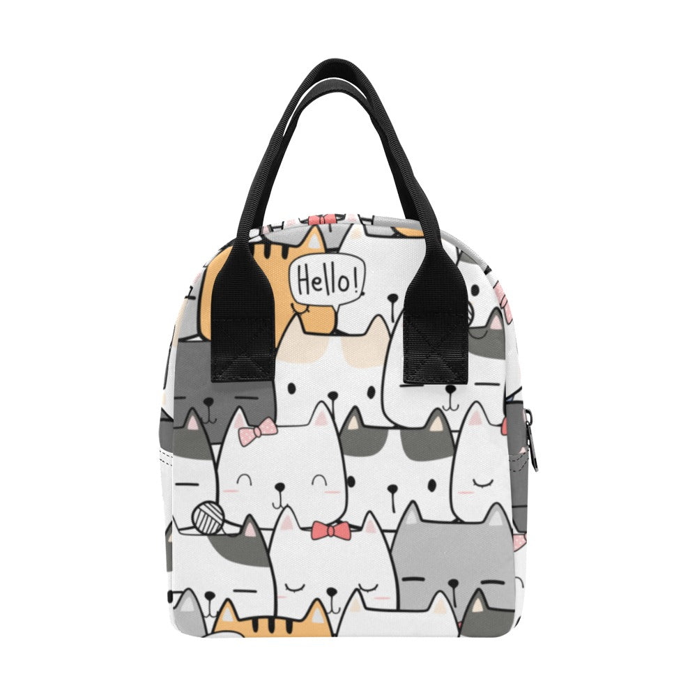 Cat Hello - Lunch Bag Lunch Bag